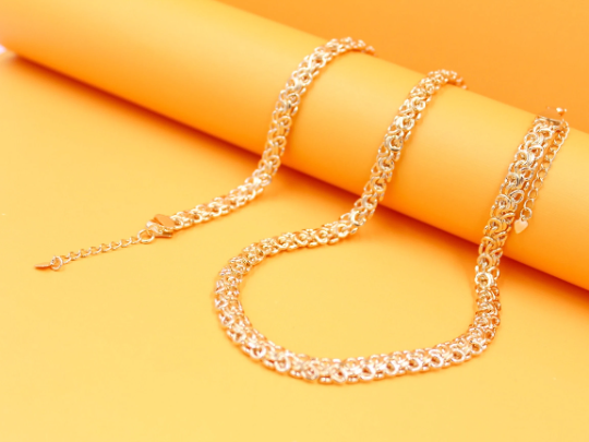Chunky Thick Chino Link Chain Bracelet (H131) (I494)