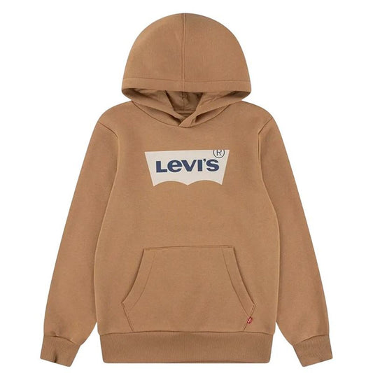 Children’s Hoodie Levi's Batwing Screenprint Hoodie Brown