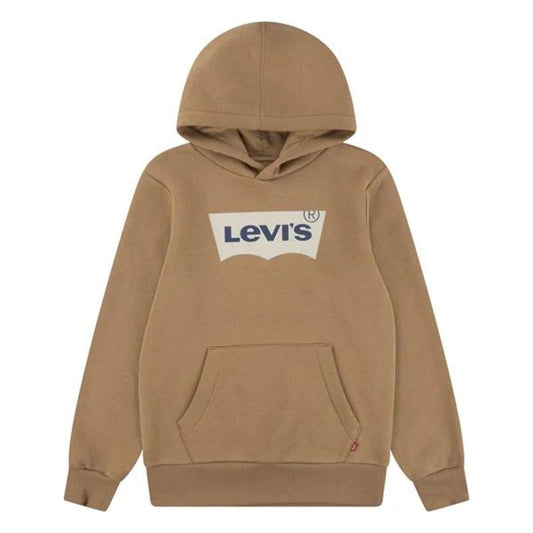 Children’s Hoodie Levi's Lvb Batwing Screenprint Hoodie Brown-0