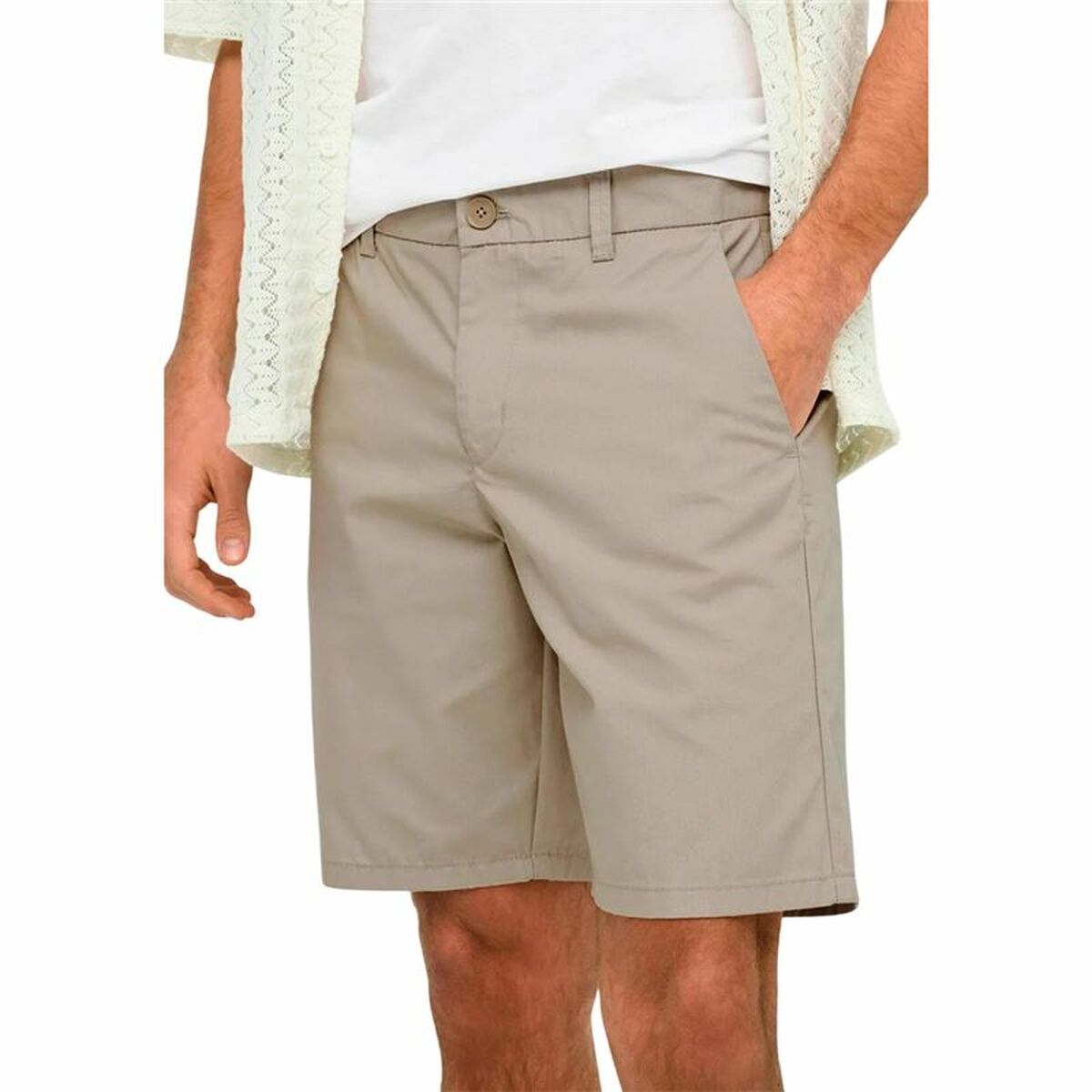 Trousers Only & Sons Onskal Chino 0287 String White Natural