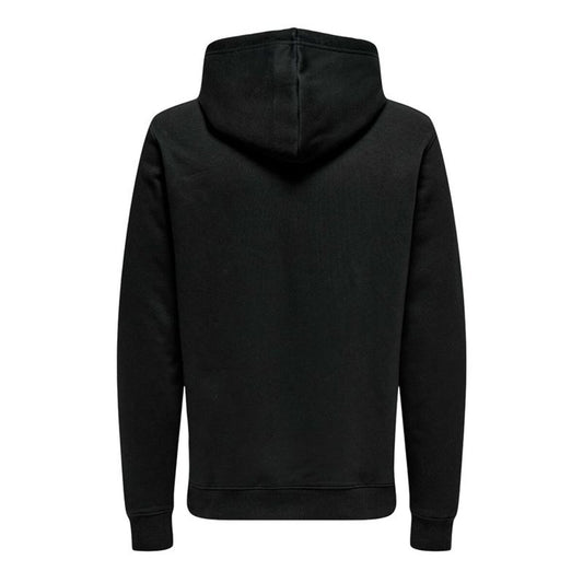 Men’s Hoodie Only & Sons Onsdawson Reg Hoodie Vd Black