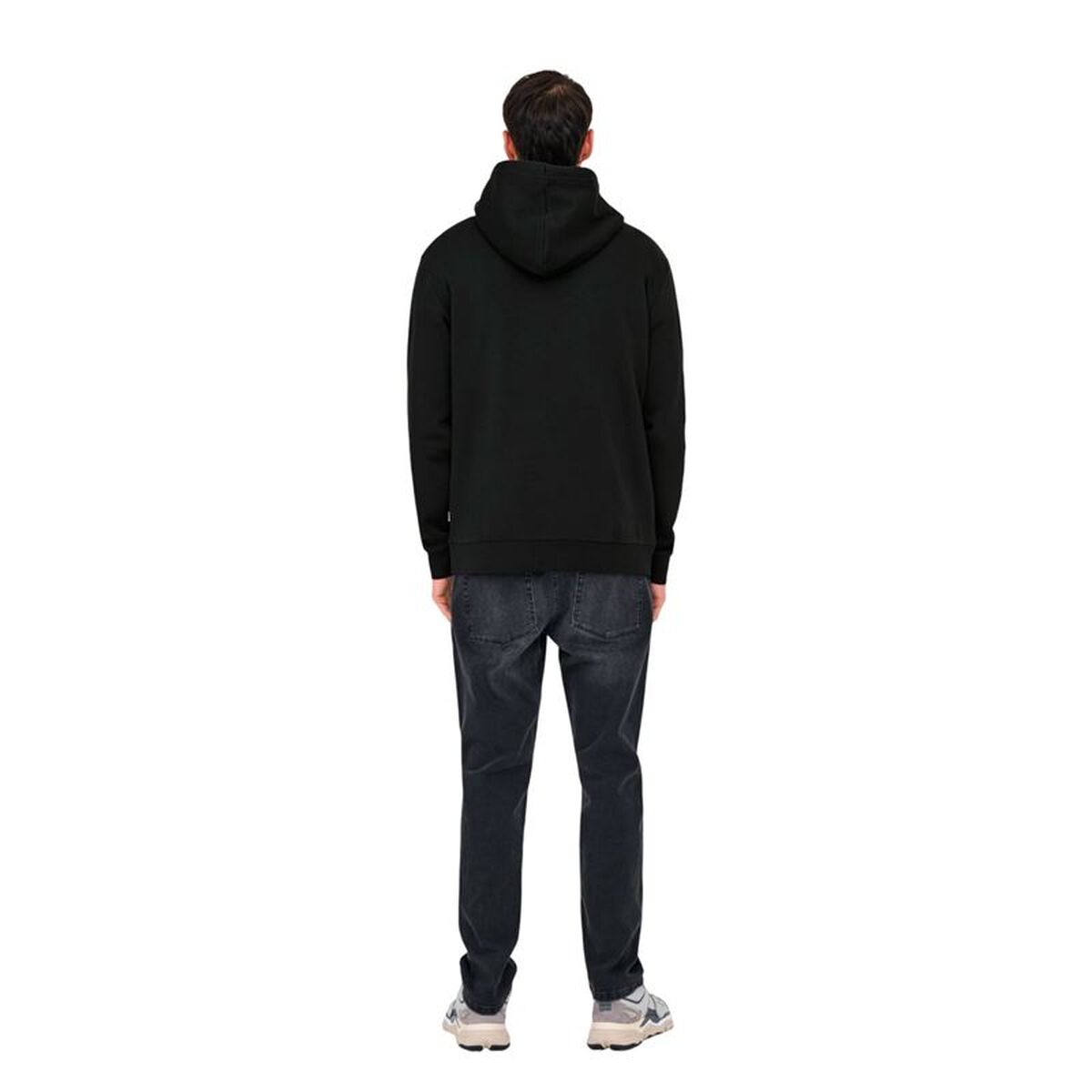 Men’s Hoodie Only & Sons Onsdawson Reg Hoodie Vd Black