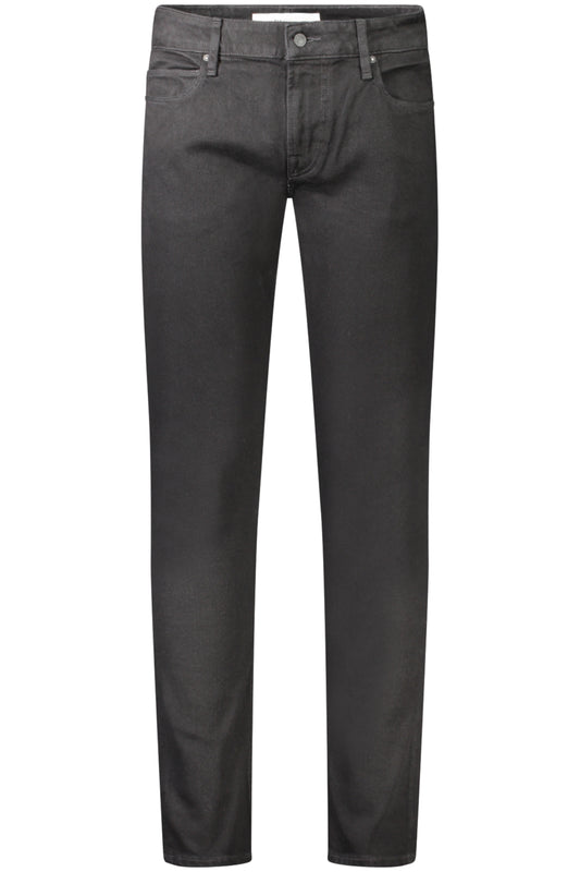 GUESS JEANS MEN'S DENIM JEANS BLACK